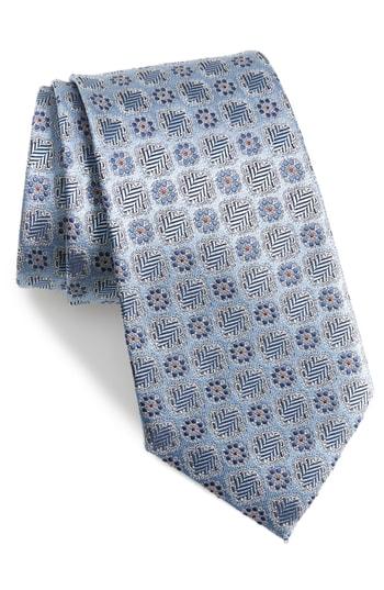 Men's Ermenegildo Zegna Silk Tie, Size - Blue