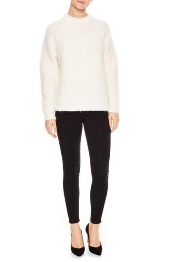 Women's Sandro Judie Mohair Blend Sweater