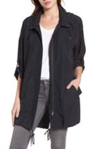 Women's Caslon Tumbled Anorak Jacket - Black