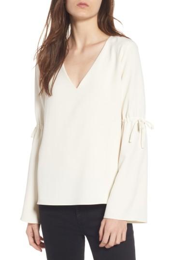 Women's Cooper & Ella Ingrid Bell Sleeve Top - Ivory