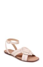 Women's Splendid Talea Ankle Strap Sandal M - Ivory