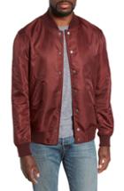 Men's Reigning Champ Ivy League Bomber Jacket - Red