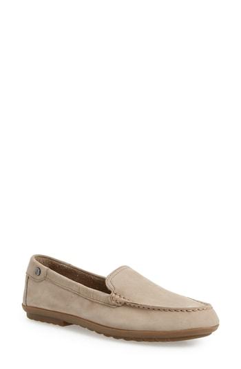 Women's Hush Puppies Adi Moc Toe Slip-on .5 M - Beige