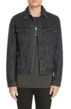 Men's Ksubi Classic Denim Jacket, Size - Black
