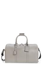 Serapian Milano Small Evolution Leather Duffel Bag - Grey