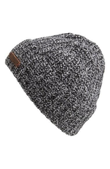 Polo Ralph Lauren Wool Blend Beanie Salt/ Pepper Ragg