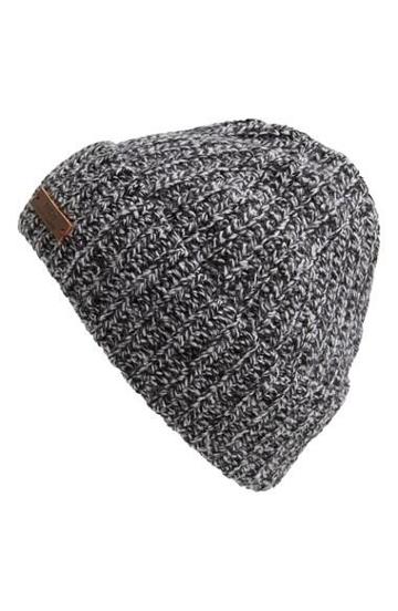 Polo Ralph Lauren Wool Blend Beanie Salt/ Pepper Ragg