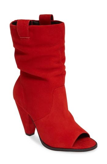 Women's Lust For Life Cleo Open Toe Bootie M - Black