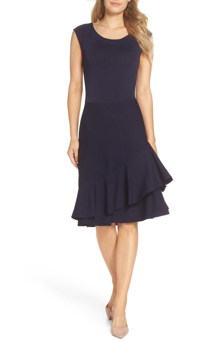 Women's Eliza J Double Ruffle Dress