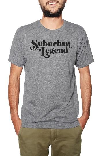 Men's Kid Dangerous Suburban Legend T-shirt - Grey