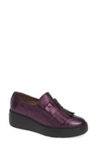 Women's Wonders Kiltie Platform Loafer Us / 35eu - Purple