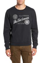 Men's Frye Dry Goods Screenprint Fit Sweatshirt, Size Small - Black