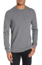 Men's Boss Kalinks Slim Fit Sweater, Size - Grey