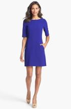 Women's Tahari Seamed A-line Dress - Blue