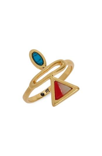 Women's Madewell Stone Mix Statement Ring