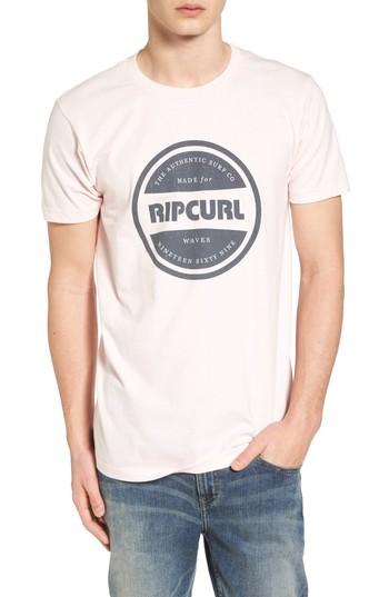 Men's Rip Curl Authentic T-shirt - Purple