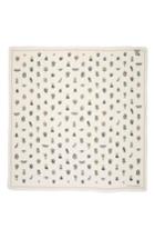 Women's Alexander Mcqueen Medieval Flower Pashmina, Size - Ivory
