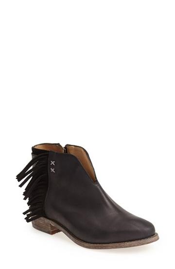Women's Koolaburra 'dallas' Fringed Leather Bootie