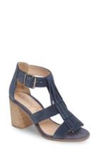 Women's Sole Society 'delilah' Fringe Sandal M - Blue