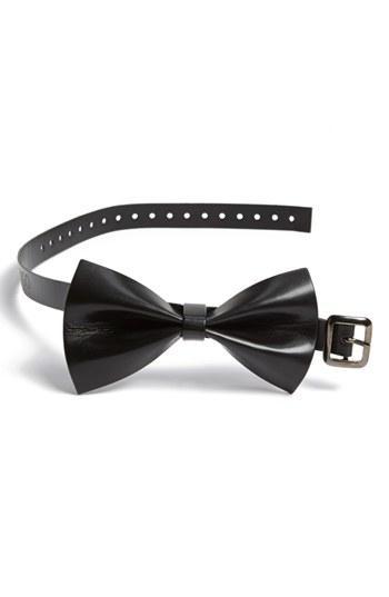 Hugo Hugo Boss 'eco' Faux Leather Bow Tie