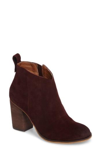 Women's Bp. Lance Block Heel Bootie .5 M - Burgundy