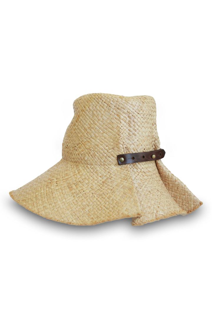Women's Lola Hats Commando Raffia Hat -