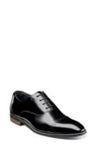 Men's Stacy Adams Barris Cap Toe Derby M - Black