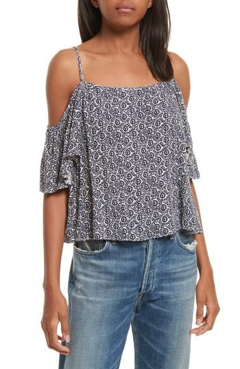 Women's Rebecca Minkoff Aida Off The Shoulder Top - Blue