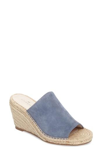 Women's Caslon Sally Wedge Sandal .5 M - Blue