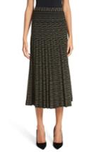 Women's Proenza Schouler Tiger Stripe Jacquard Skirt - Black