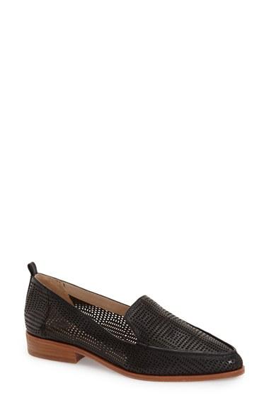 Women's Vince Camuto 'kade' Cutout Loafer M - Black