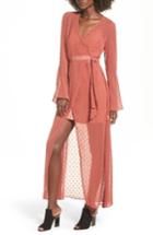 Women's The Fifth Label Freya Bell Sleeve Wrap Maxi Dress