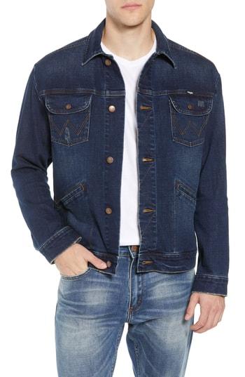 Men's Wrangler Heritage Denim Jacket - Blue