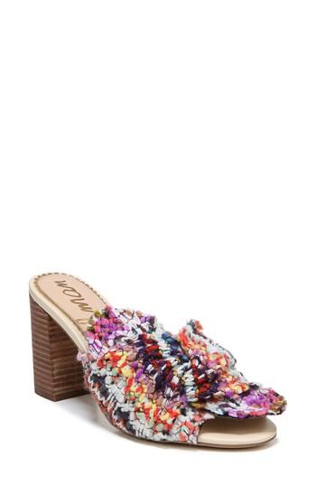 Women's Sam Edelman Oda Slide Sandal .5 M - White