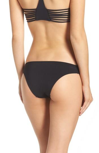 Women's Seafolly Active Brazilian Bikini Bottoms Us / 10 Au - Black