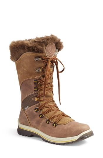 Women's Santana Canada 'morella' Water Resistant Faux Fur Boot M - Grey