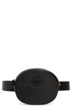 Tory Burch Mcgraw Leather Belt/crossbody Bag - Black