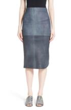 Women's Zero + Maria Cornejo Rai Leather Curved Skirt
