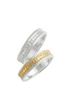 Women's Anna Beck Two-tone Stacking Rings (set Of 2)
