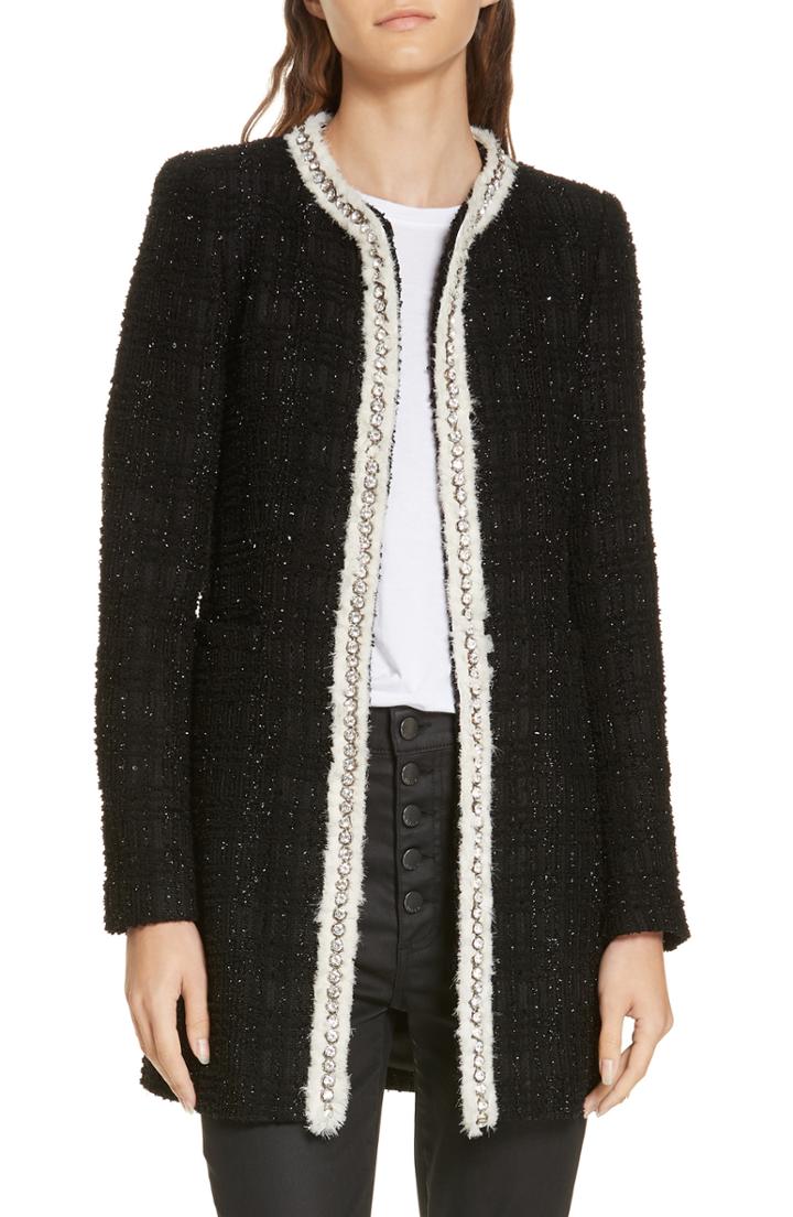 Women's Alice + Olivia Andreas Embellished Jacket