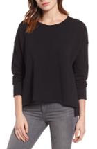 Women's Caslon Side Slit Relaxed Sweatshirt