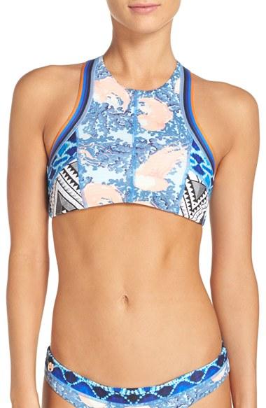 Women's Maaji 'funky Jellies' Reversible High Neck Bikini Top