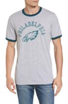Men's 47 Brand Philadelphia Eagles Ringer T-shirt - Grey