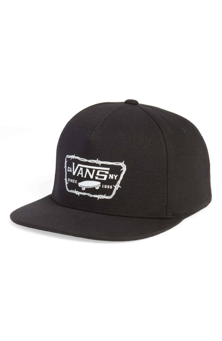 Men's Vans Full Patch Barbed Logo Cap -