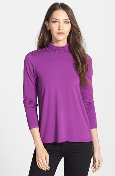 Women's Eileen Fisher Scrunch Neck Top