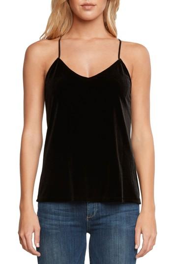 Women's Willow & Clay Velvet Camisole - Black