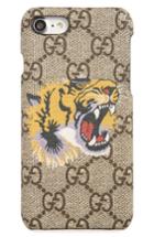Gucci Bestiary Tiger Iphone 7 Case - Black