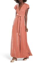 Women's Tularosa Sid Velvet Wrap Maxi Dress - Pink
