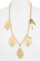 Women's Kate Spade New York A New Leaf Statement Necklace