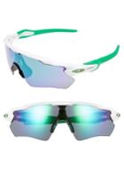 Women's Oakley Radar Ev Path 50mm Sunglasses - White/ Jade Iridium